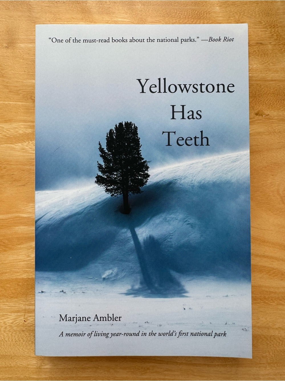 Yellowstone Has Teeth. Softcover. Marjane Ambler. 2013. National Parks Biography